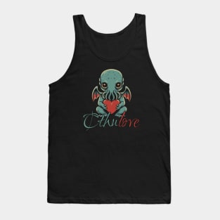 Cthulove - Valentine Cthulhu #3 Tank Top